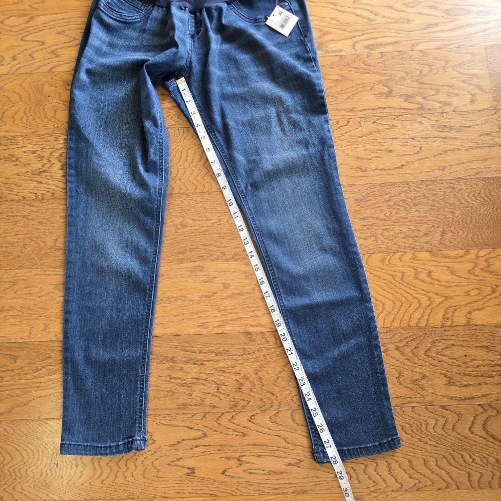 Indigo Blue Maternity Jeans XL NWT - Picture 8 of 11